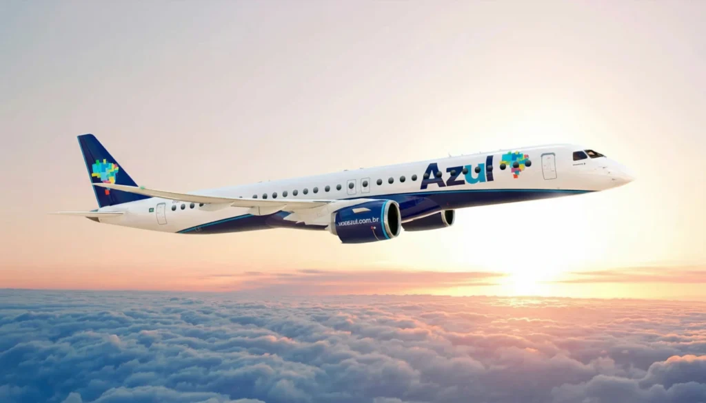 Azul plano de negócios