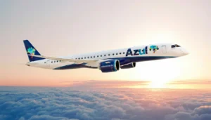 Azul plano de negócios