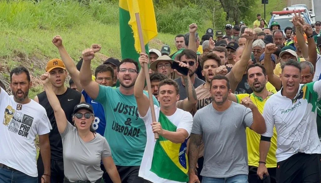 Nikolas Ferreira caminhada Brasília