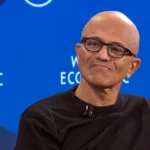 Satya Nadella Davos IA