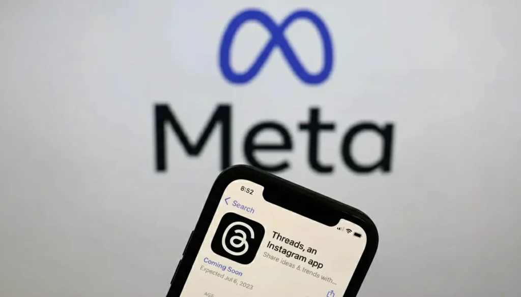 anúncios no Threads