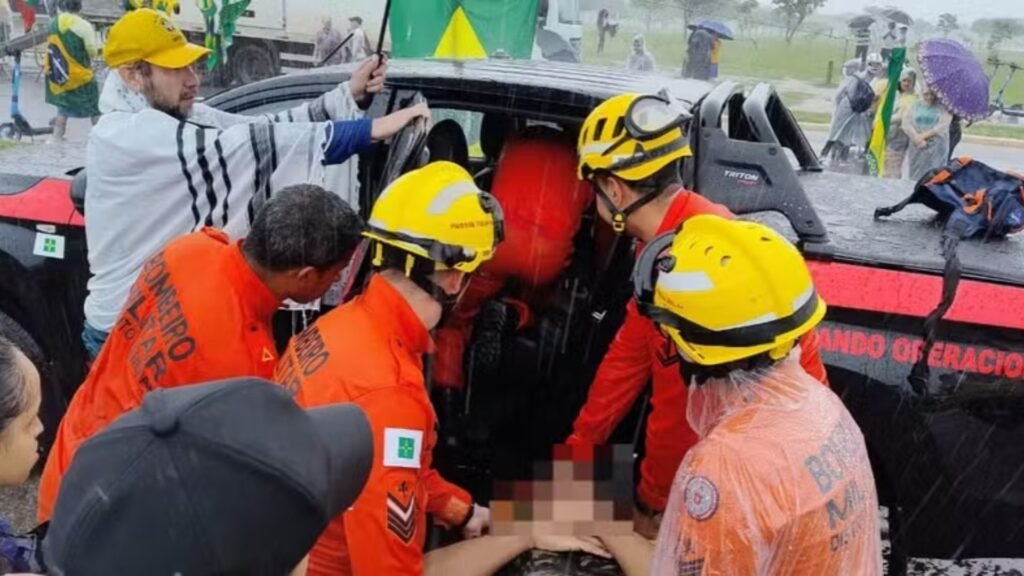 estado de saúde vítimas de raio