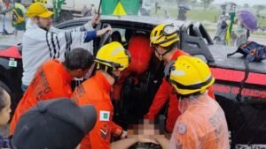 estado de saúde vítimas de raio