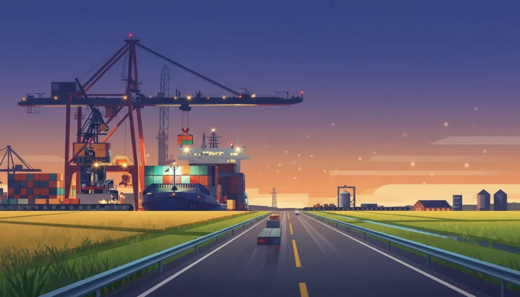 infraestrutura logística