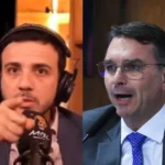 Renan Santos Flávio Bolsonaro