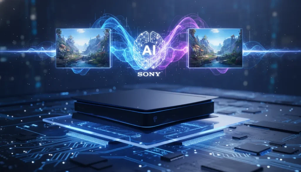 Upscaling por IA Sony