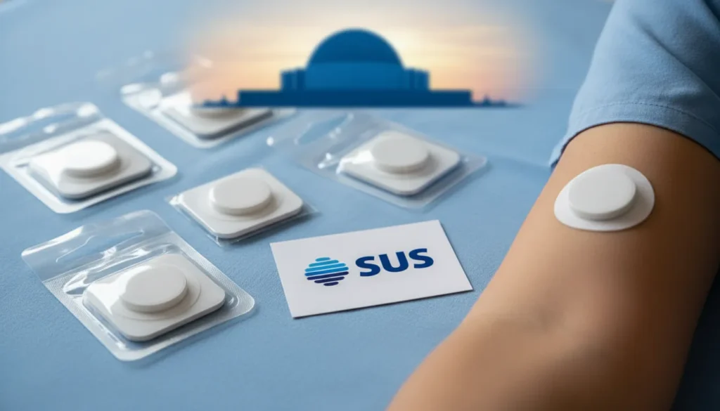 sensor de glicose SUS