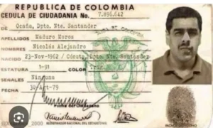 Cédula Colombiana de Maduro