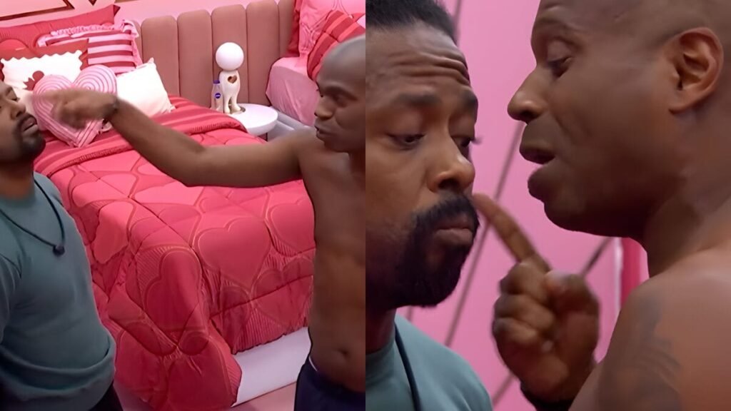 Edilson Capetinha agride Leandro Boneco