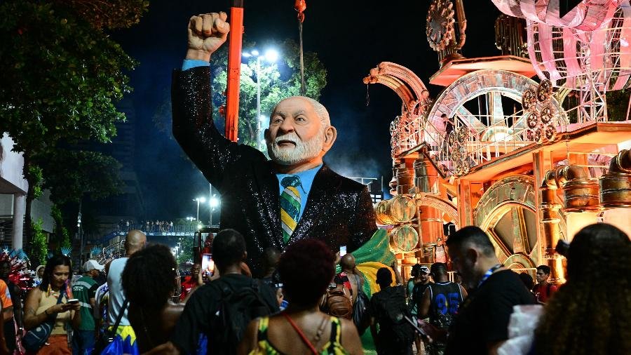 Homenagem a Lula no Carnaval