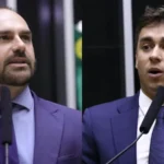 Nikolas Ferreira visita Bolsonaro
