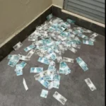 dinheiro jogado pela janela