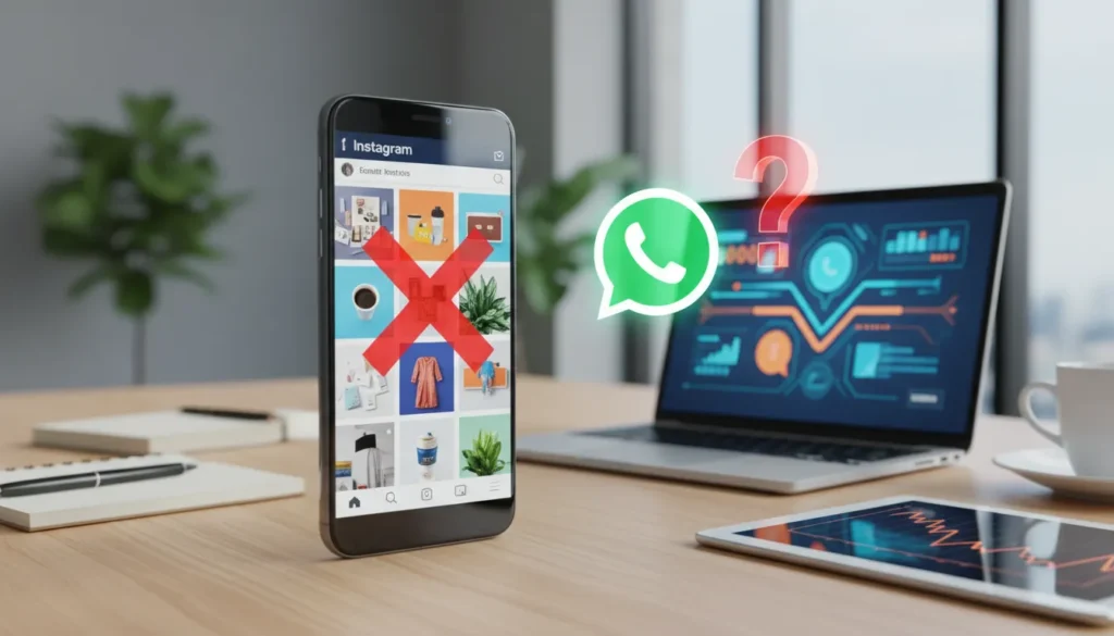 Instagram para WhatsApp