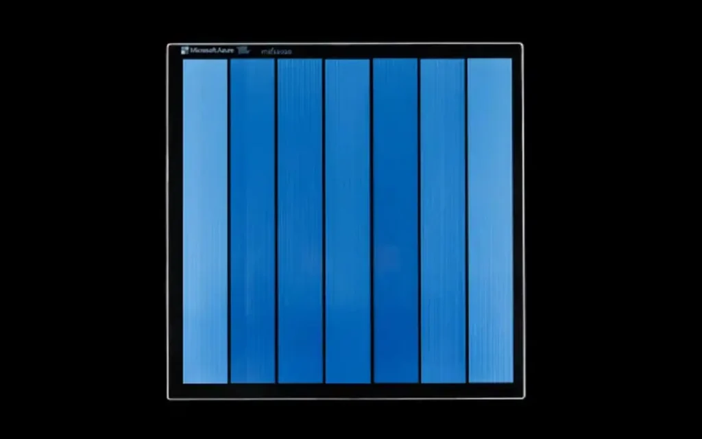 Microsoft Grava 2 TB de Dados em Vidro