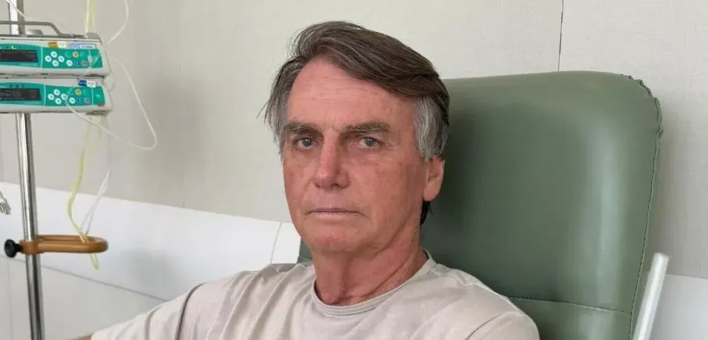 saúde de Jair Bolsonaro piora na prisão