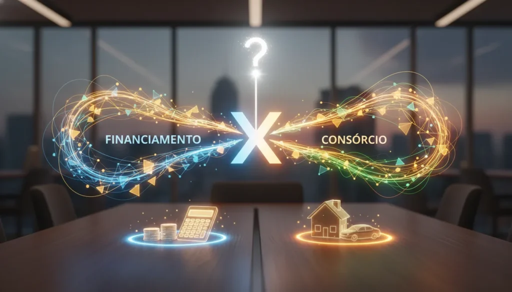 Financiamento x Consórcio