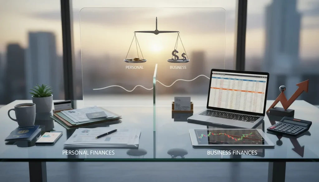 separar finanças pessoais das empresariais