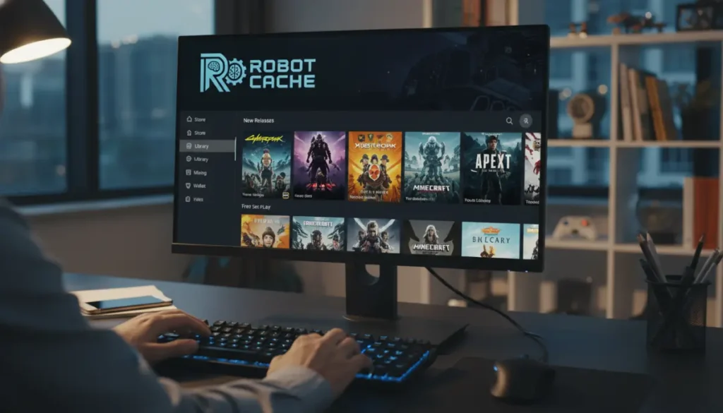 encerramento da Robot Cache