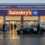parceria Sainsbury's e Uber