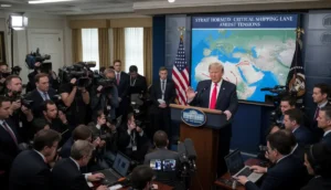 bloqueio naval no Estreito de Hormuz