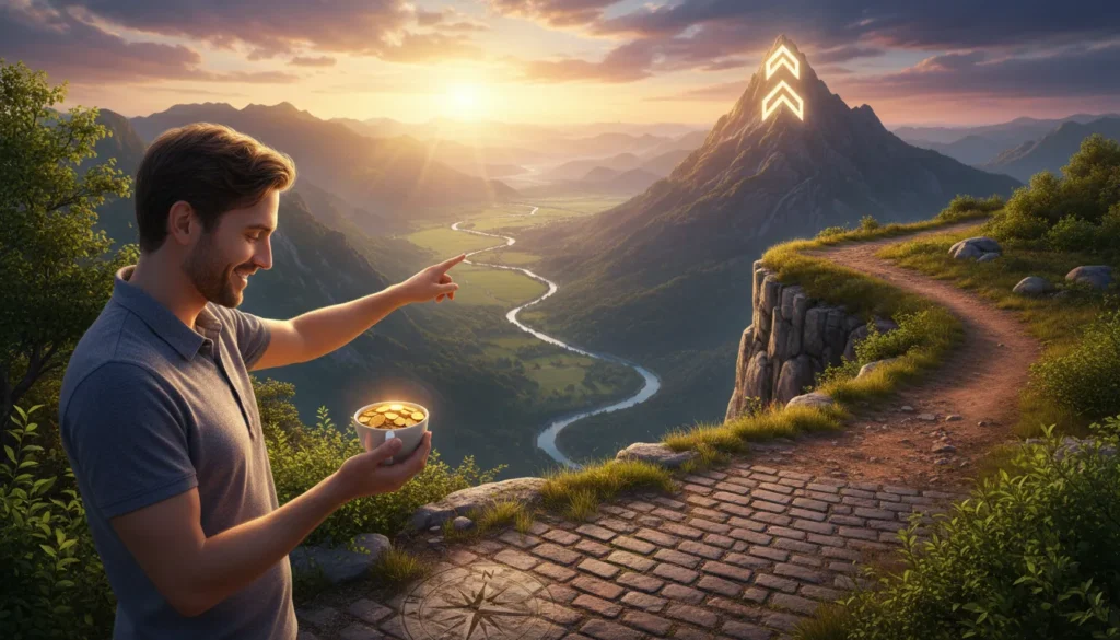 seja grato pelo que tem mas não se acomode