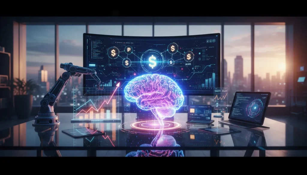 usar inteligência artificial para ganhar dinheiro