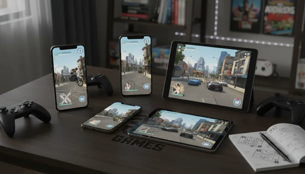 Jogos parecidos com GTA para celular