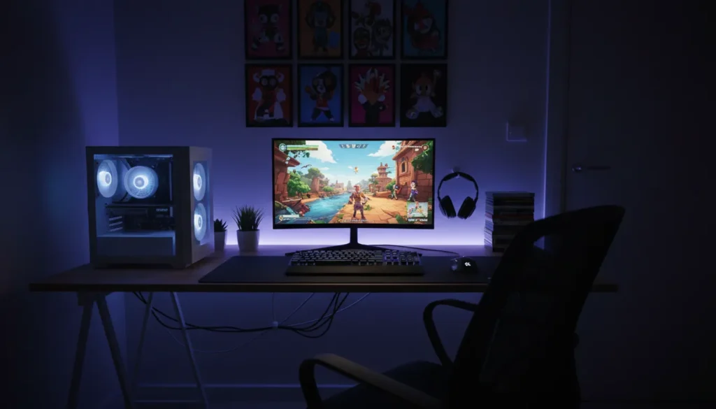setup gamer barato