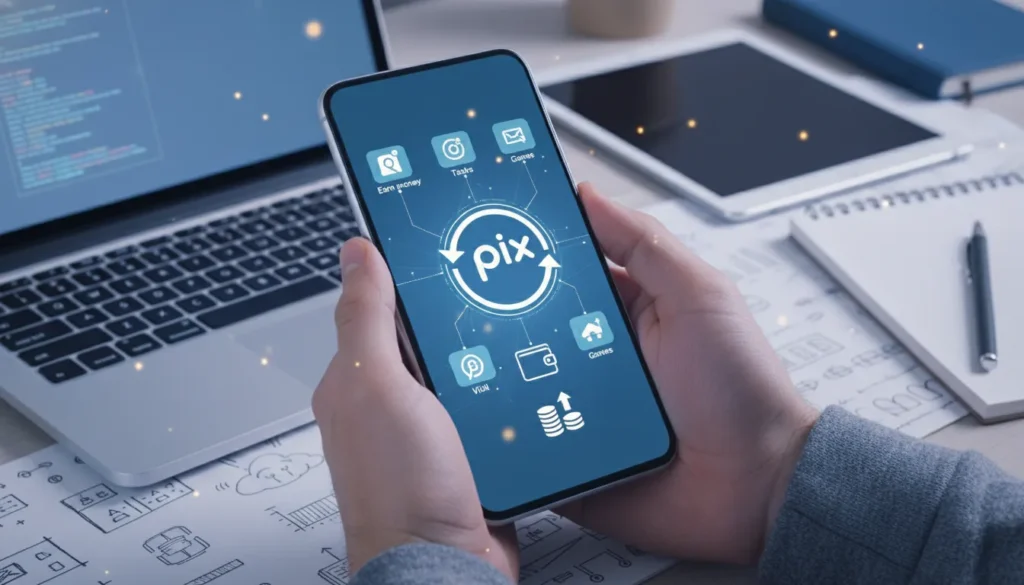 Apps que pagam via Pix