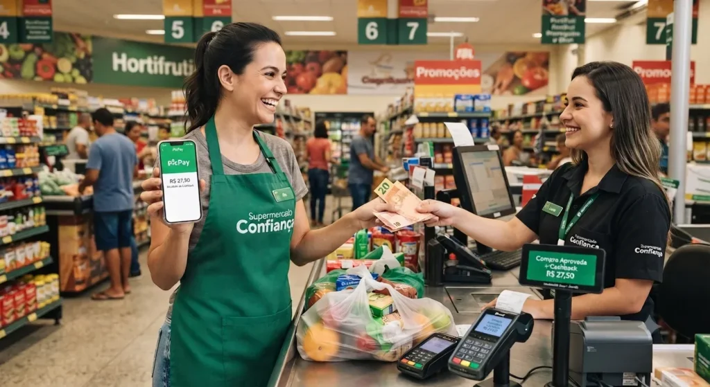 aplicativos cashback supermercado