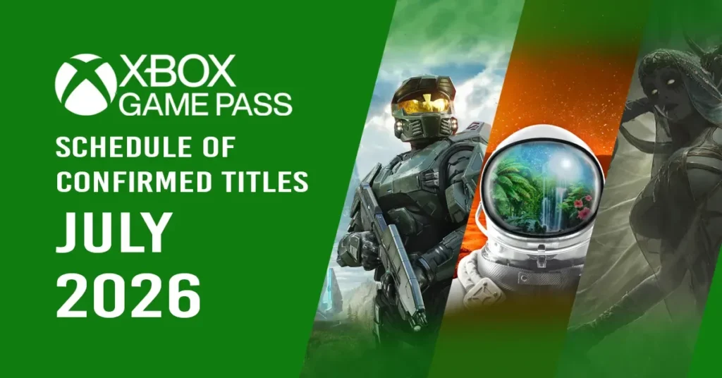 Xbox Game Pass Julho 2026