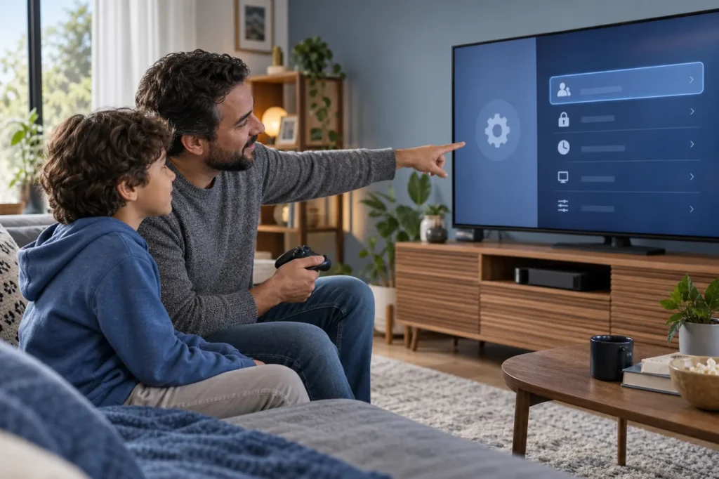 Controle parental no PS5, Xbox e Nintendo Switch: guia prático